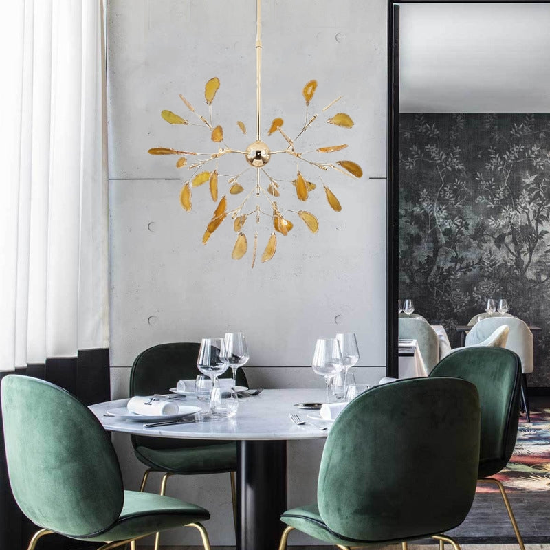 Aria Agate Creative Colourful Chandelier Bedroom/Living Room - product image 15