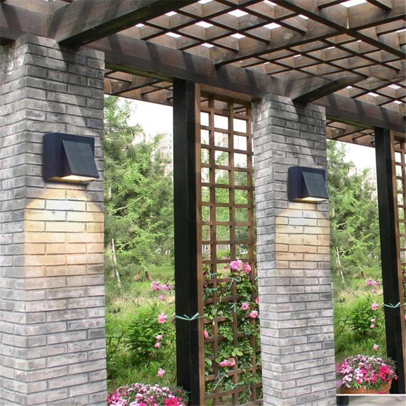 Vexto Modern Black Metal LED Outdoor Wall Lamp - product image 6