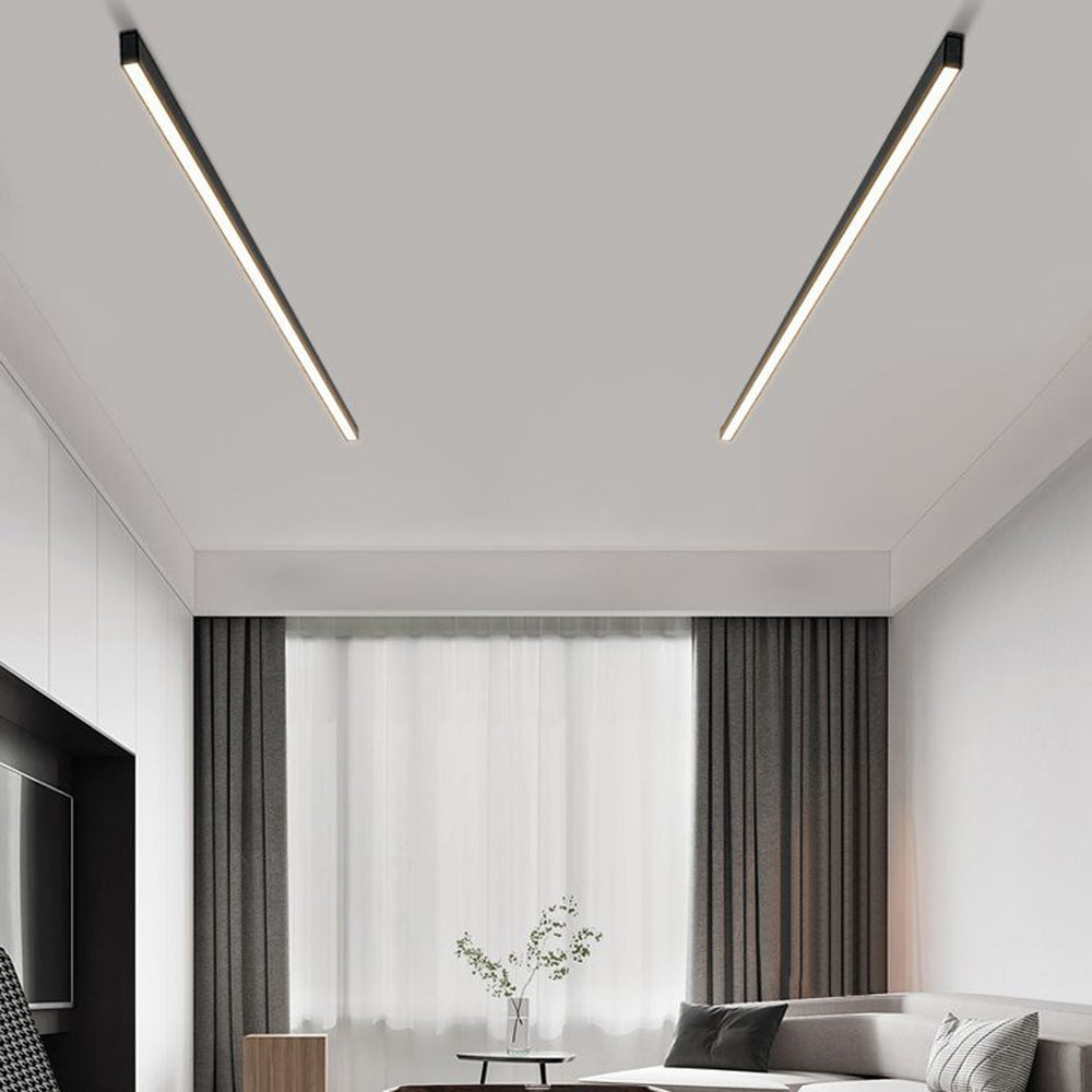 Solin Linear Black Ceiling Light/Wall Light - product image 3