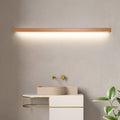 Muto Linear Mirror Wooden Front Vanity Wall Lamp - product image 4