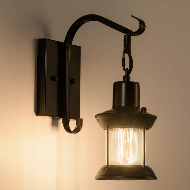 Etra Industrial Style Indoor Retro Wall Lamp - product image 9