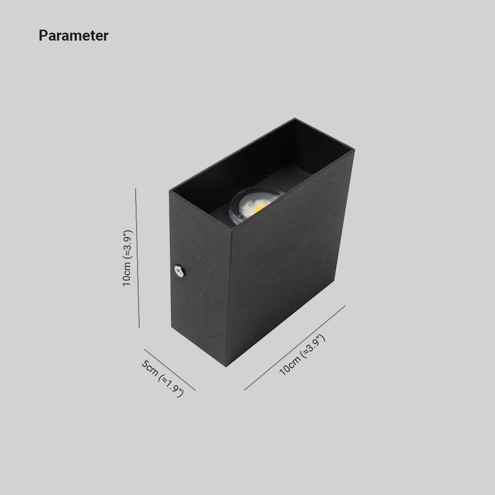Nexu Modern Adjustable Square Outdoor Wall Lamp LED - product image 5