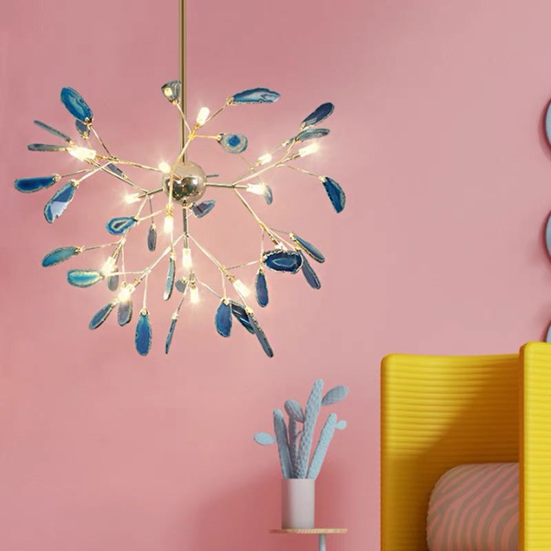 Aria Agate Creative Colourful Chandelier Bedroom/Living Room - product image 5