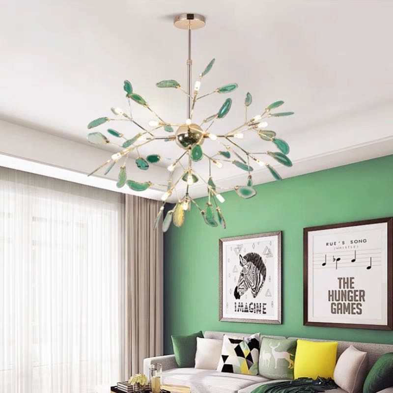 Aria Agate Creative Colourful Chandelier Bedroom/Living Room - product image 8