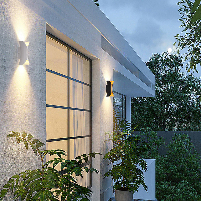 Noxel Curved Outdoor Wall Mounted Led Lamp - product image 13