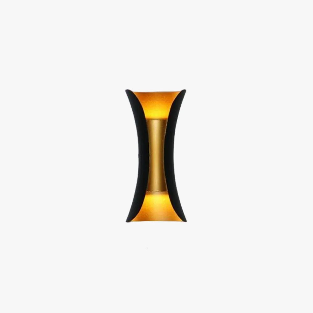 Noxel Curved Outdoor Wall Mounted Led Lamp - product image 1