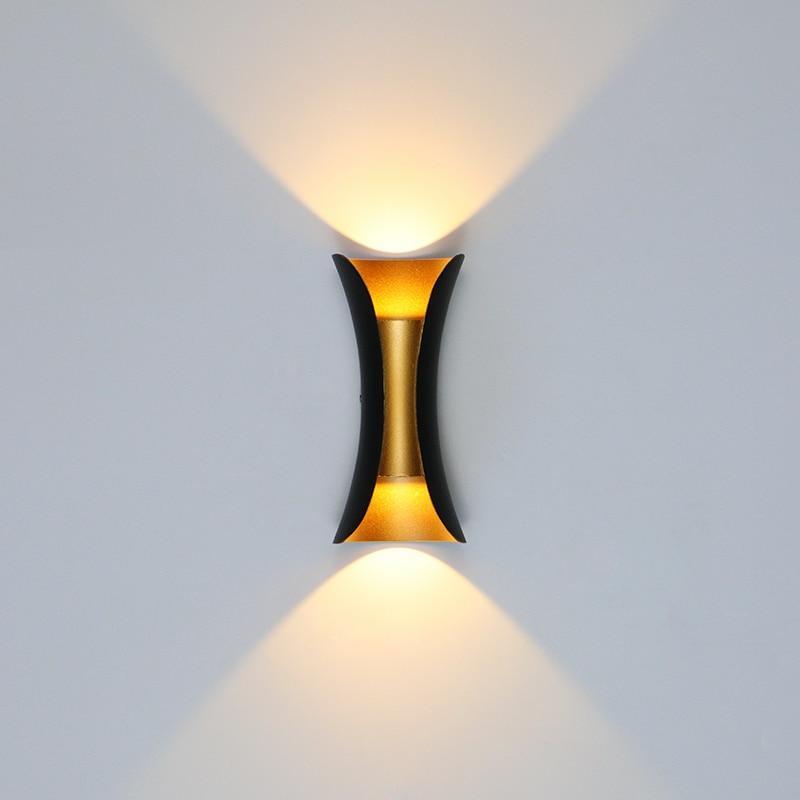 Noxel Curved Outdoor Wall Mounted Led Lamp - product image 3