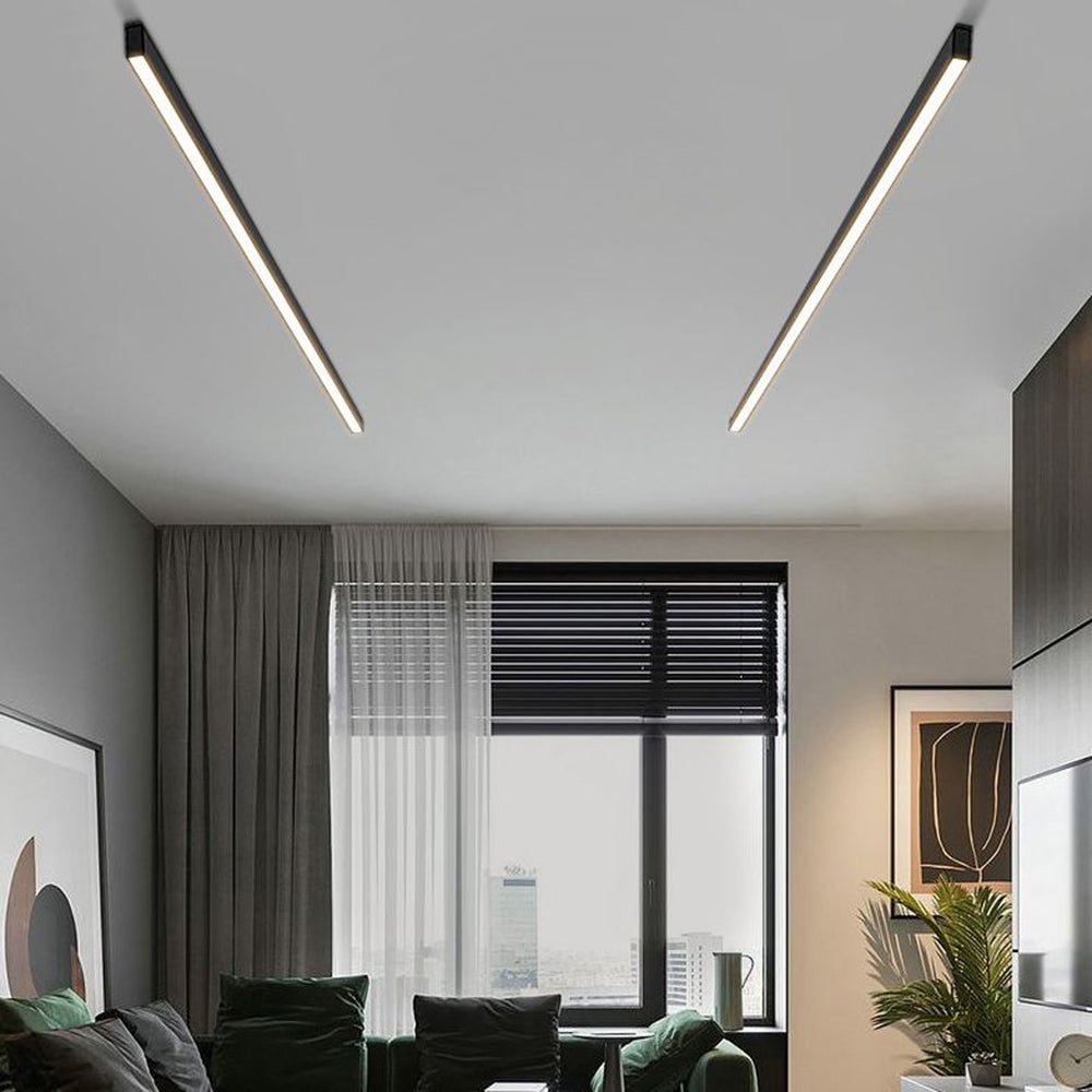 Solin Linear Black Ceiling Light/Wall Light - product image 7