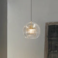 June Glass Globe Pendant Light Clear &Amber - product image 7