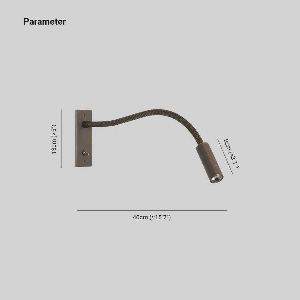 Vynex Minimalist Reading Adjustable Spotlight Wall Lamp - product image 4