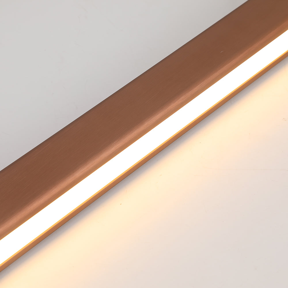 Thala Modern Linear Metal LED Pendant Light Black/Brown - product image 23