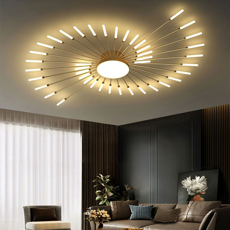 Wesley Modern Home Decoration Fireworks LED Ceiling Light - product image 4