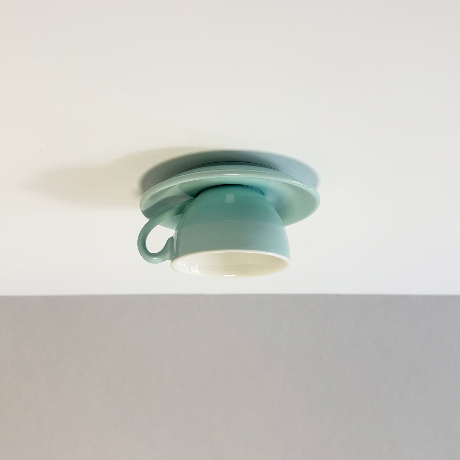 Aria Modern Coffee Cups Ceramic Flush Ceiling Lighting - product image 17