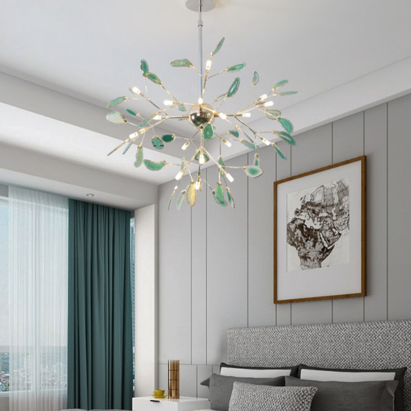Aria Agate Creative Colourful Chandelier Bedroom/Living Room - product image 19