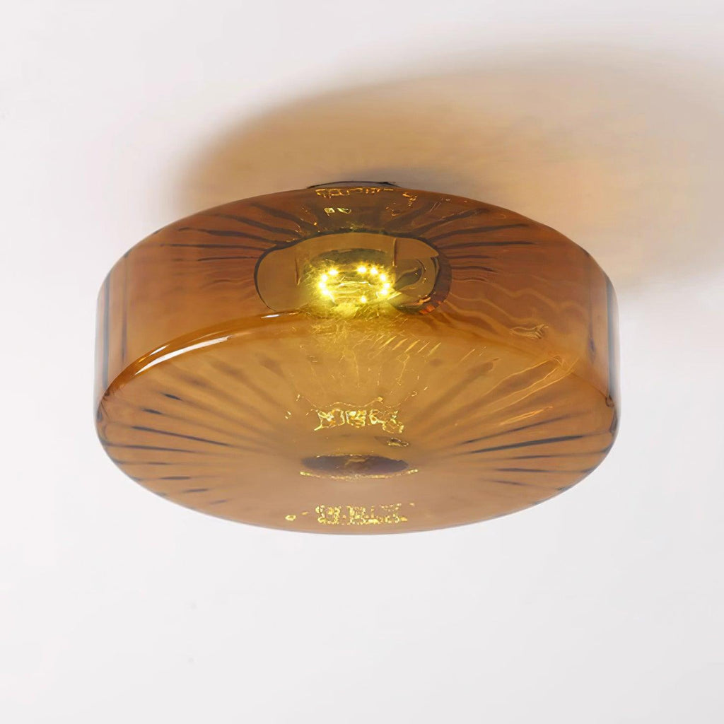 June Amber Glass Ceiling Light - product image 7