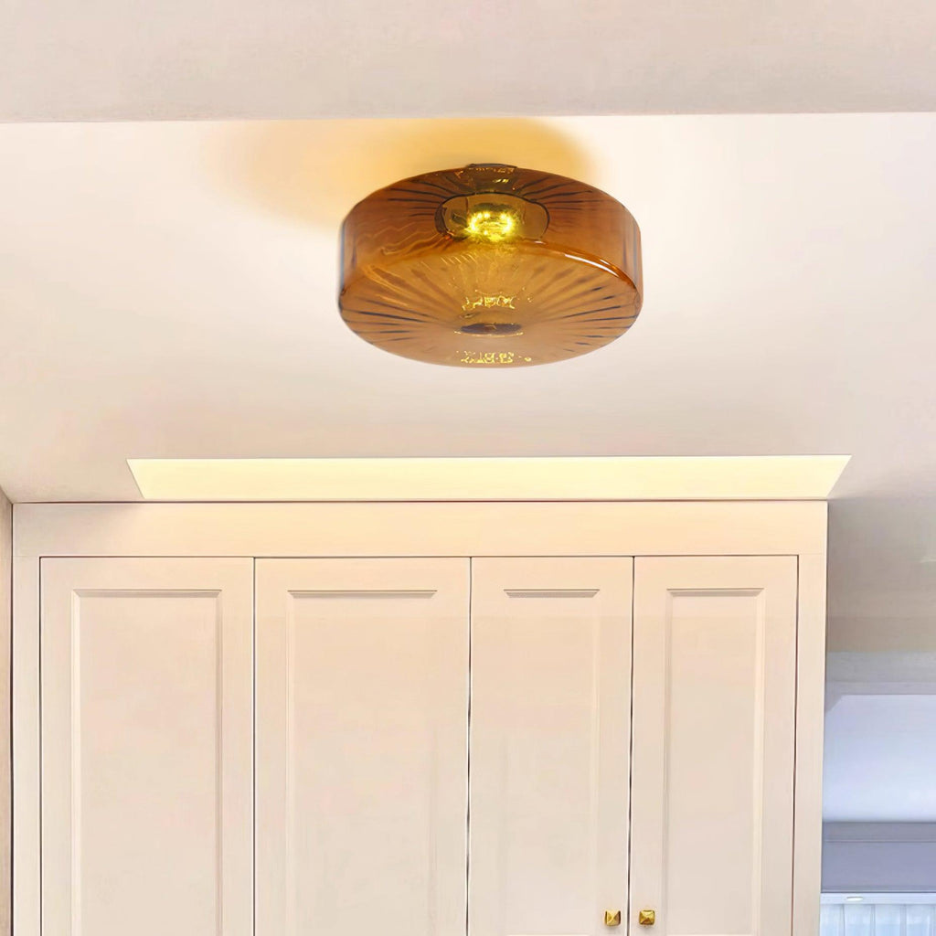 June Amber Glass Ceiling Light - product image 19