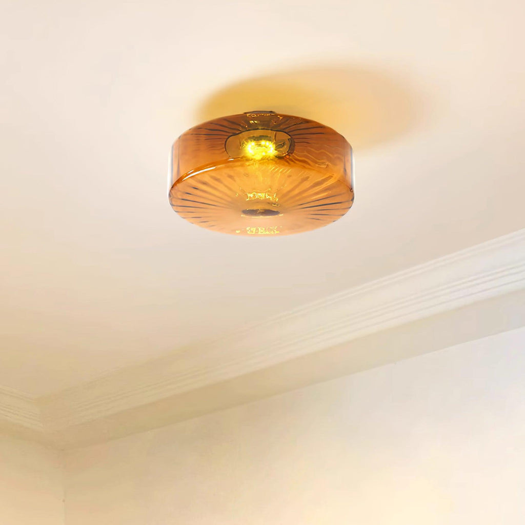 June Amber Glass Ceiling Light - product image 18