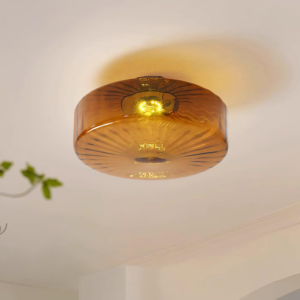 June Amber Glass Ceiling Light - product image 17