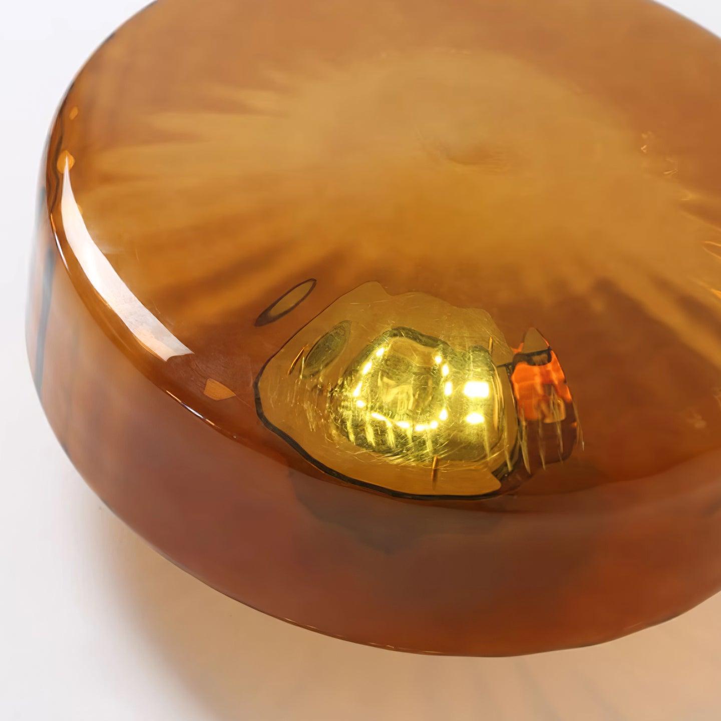 June Amber Glass Ceiling Light - product image 20