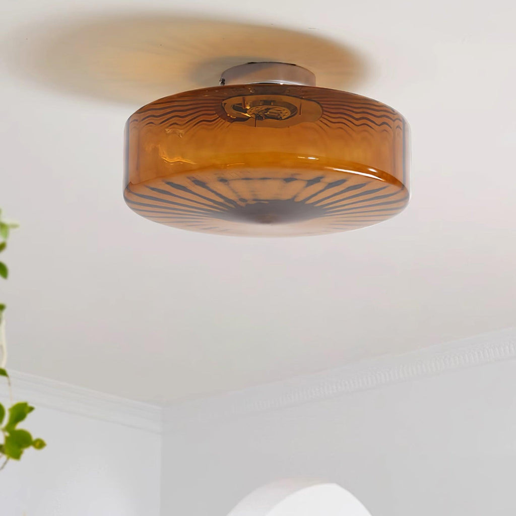 June Amber Glass Ceiling Light - product image 16