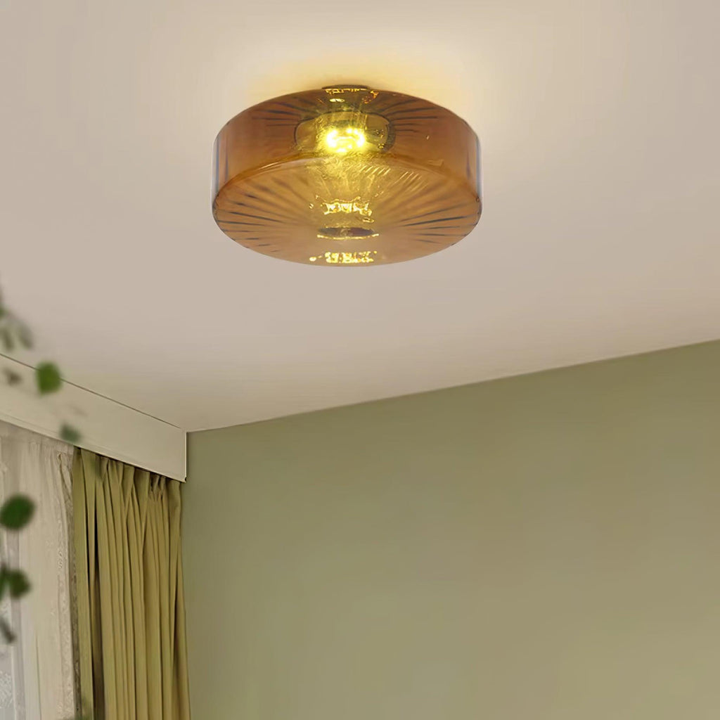 June Amber Glass Ceiling Light - product image 15