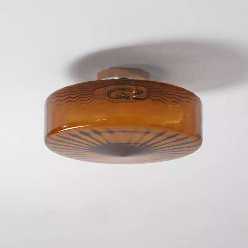 June Amber Glass Ceiling Light - product image 13