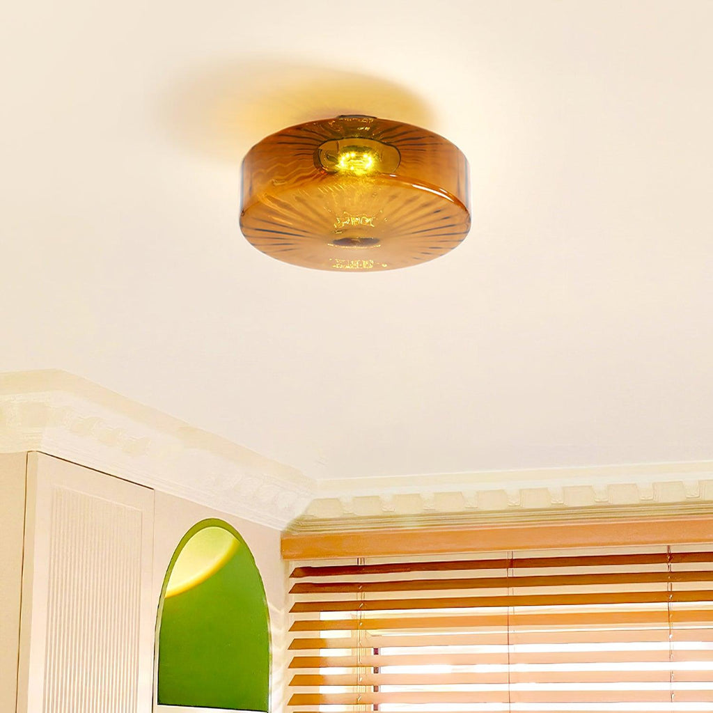 June Amber Glass Ceiling Light - product image 11