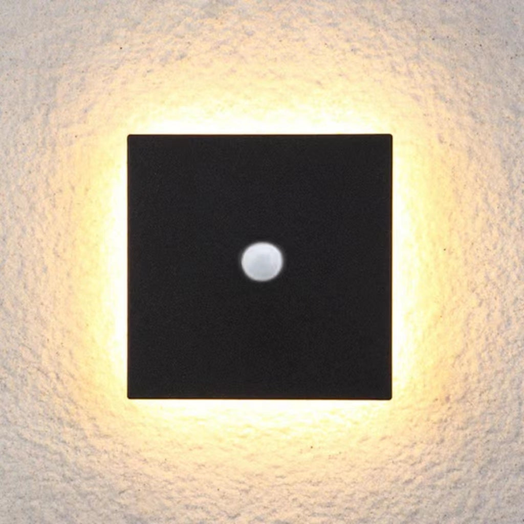 Klyne Minimalist Round/Square Outdoor Wall Lamp LED, Black/White - product image 27