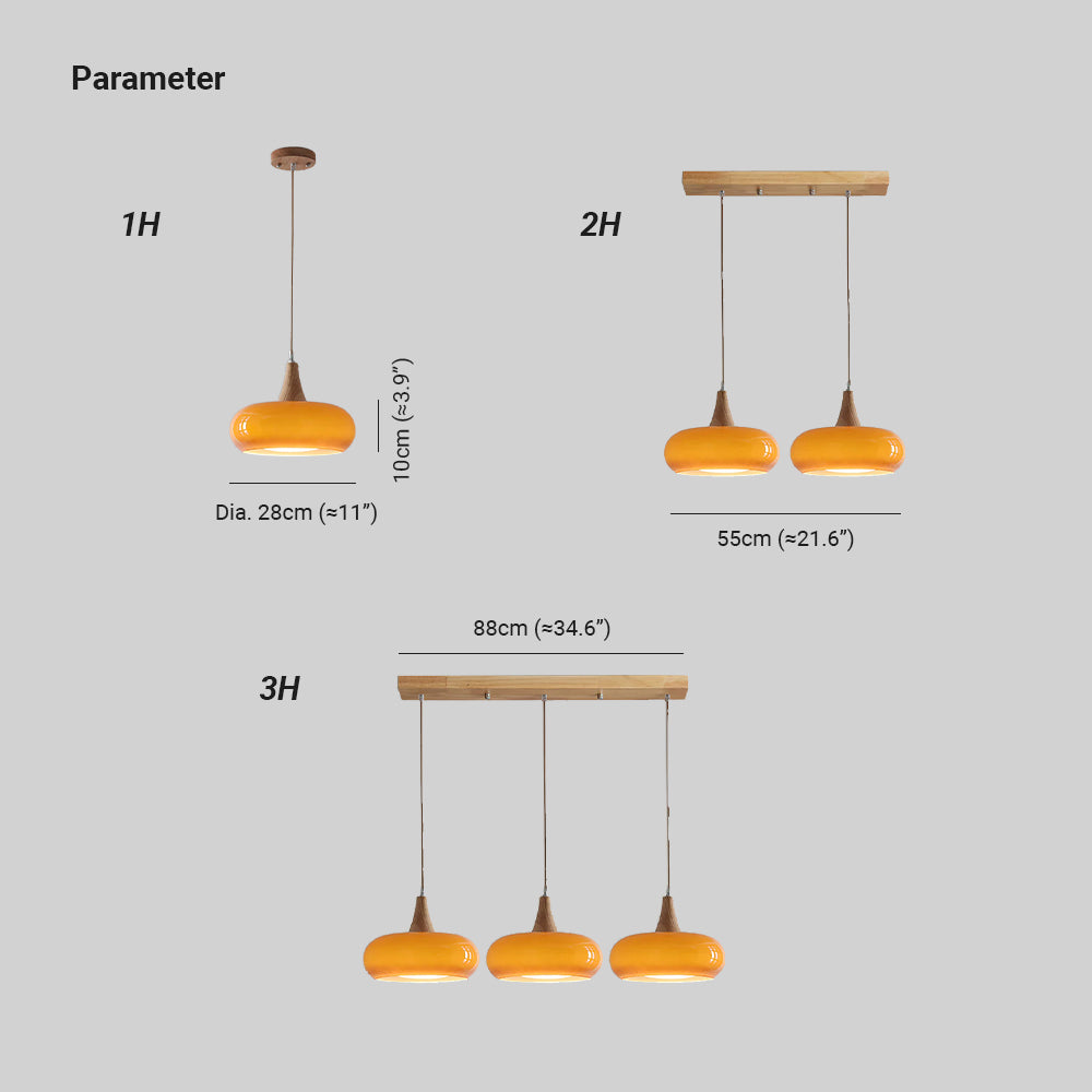 Charlotte Pendant Light Wood - product image 3