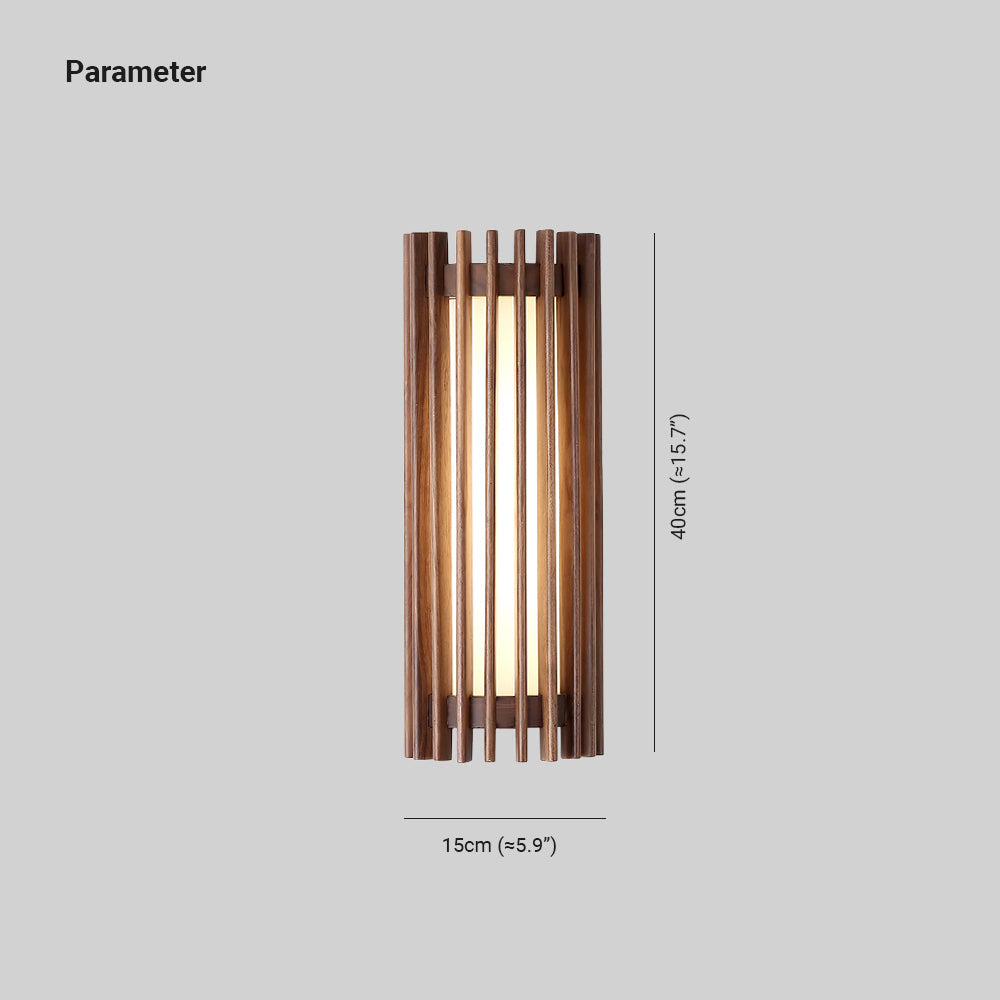 Neyra Walnut Indoor Wall Lamp - product image 3