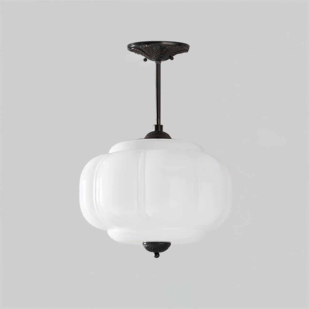 Eldio Green Glass Semi Flush Mount Light - product image 14
