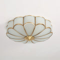 Ulira Ceiling Light Flower Shape Frosted Glass Brass - product image 13