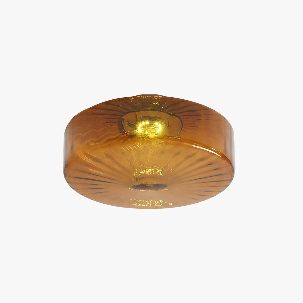 June Amber Glass Ceiling Light - product image 1