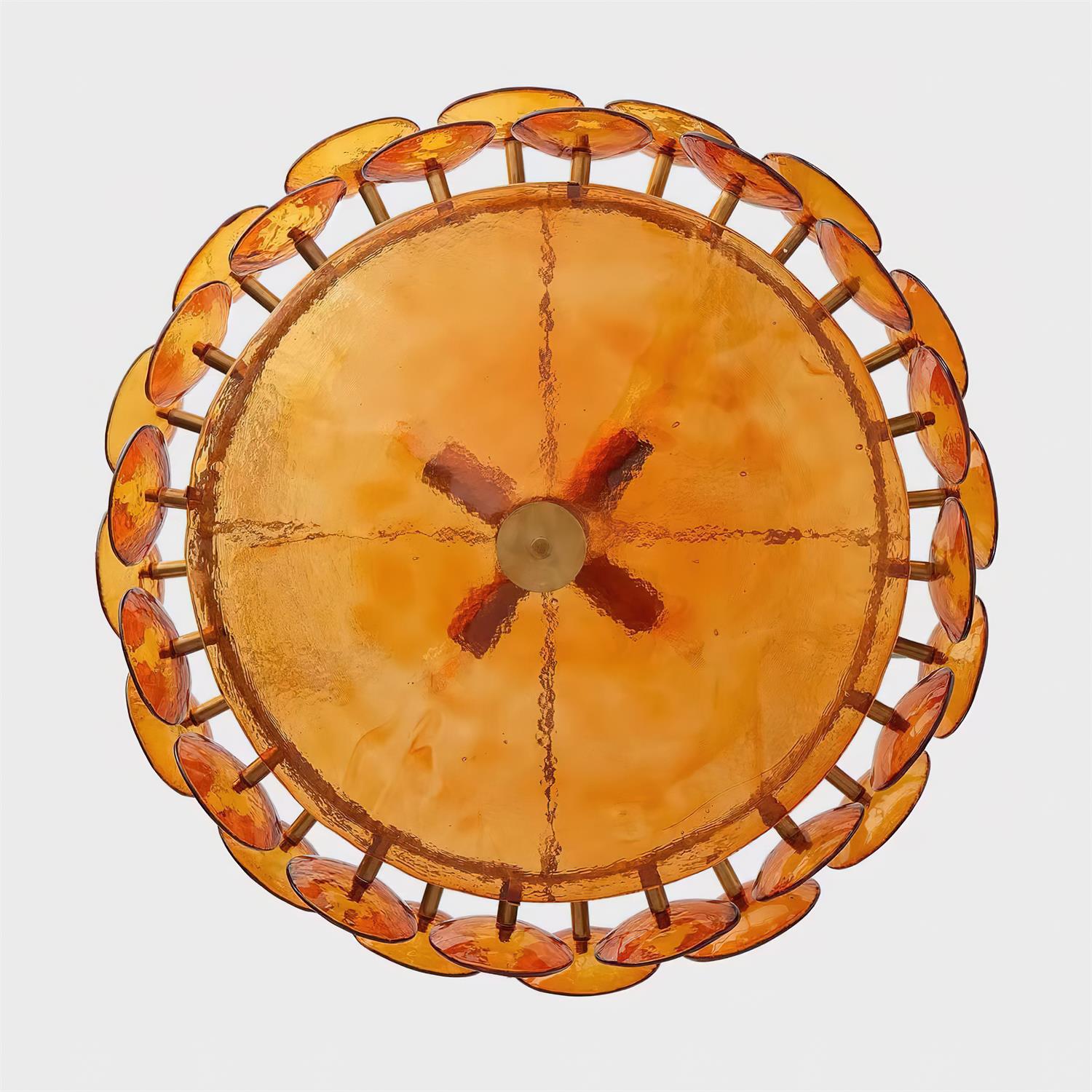 Ventilo Amber Glass Chandelier - product image 6