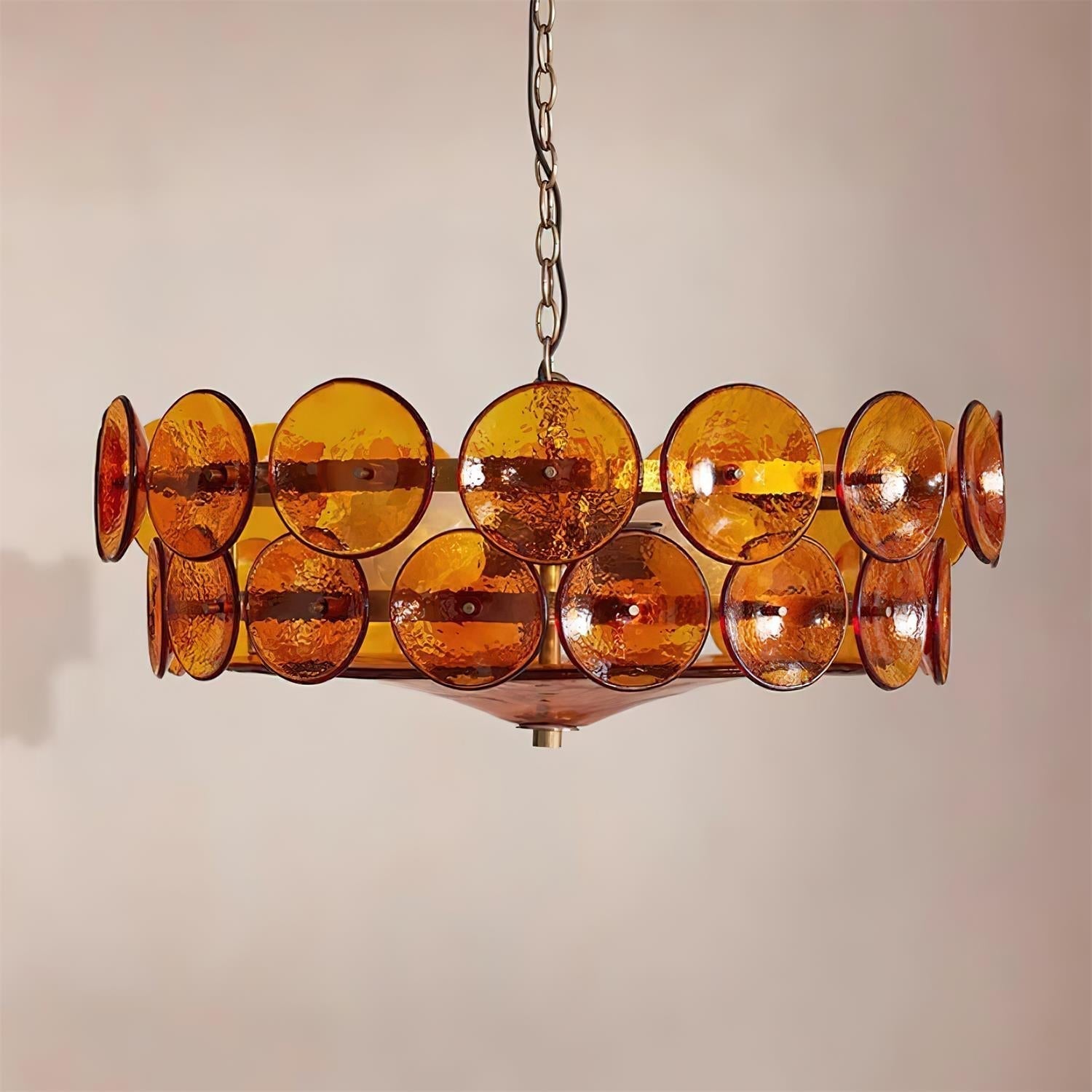 Ventilo Amber Glass Chandelier - product image 26