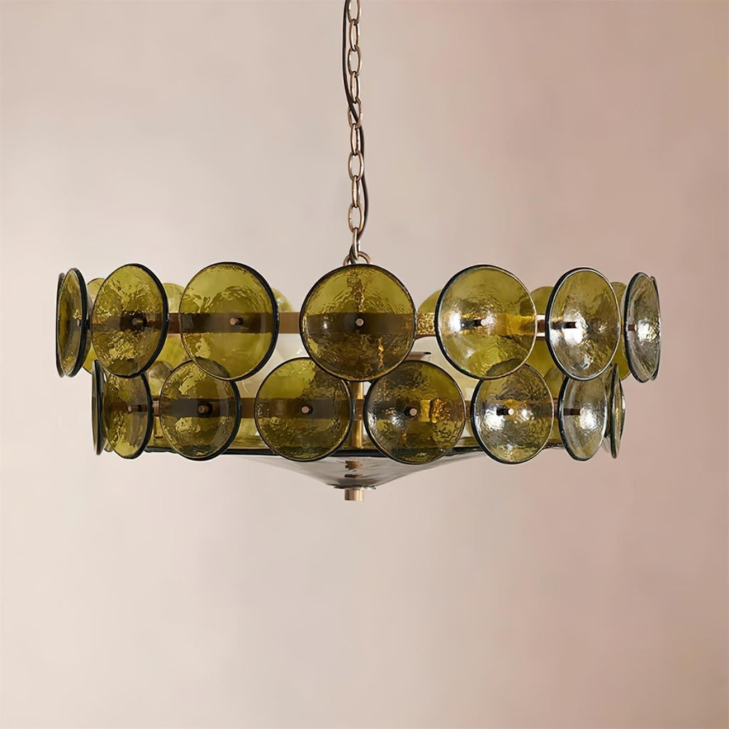 Ventilo Amber Glass Chandelier - product image 30