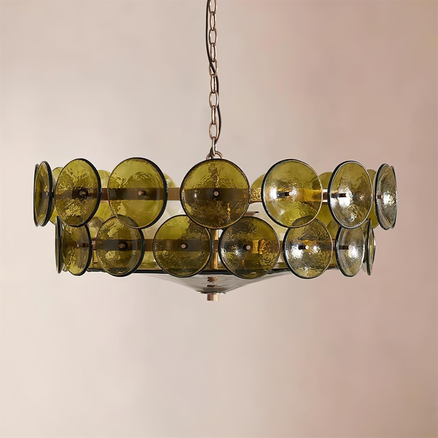 Ventilo Amber Glass Chandelier - product image 30