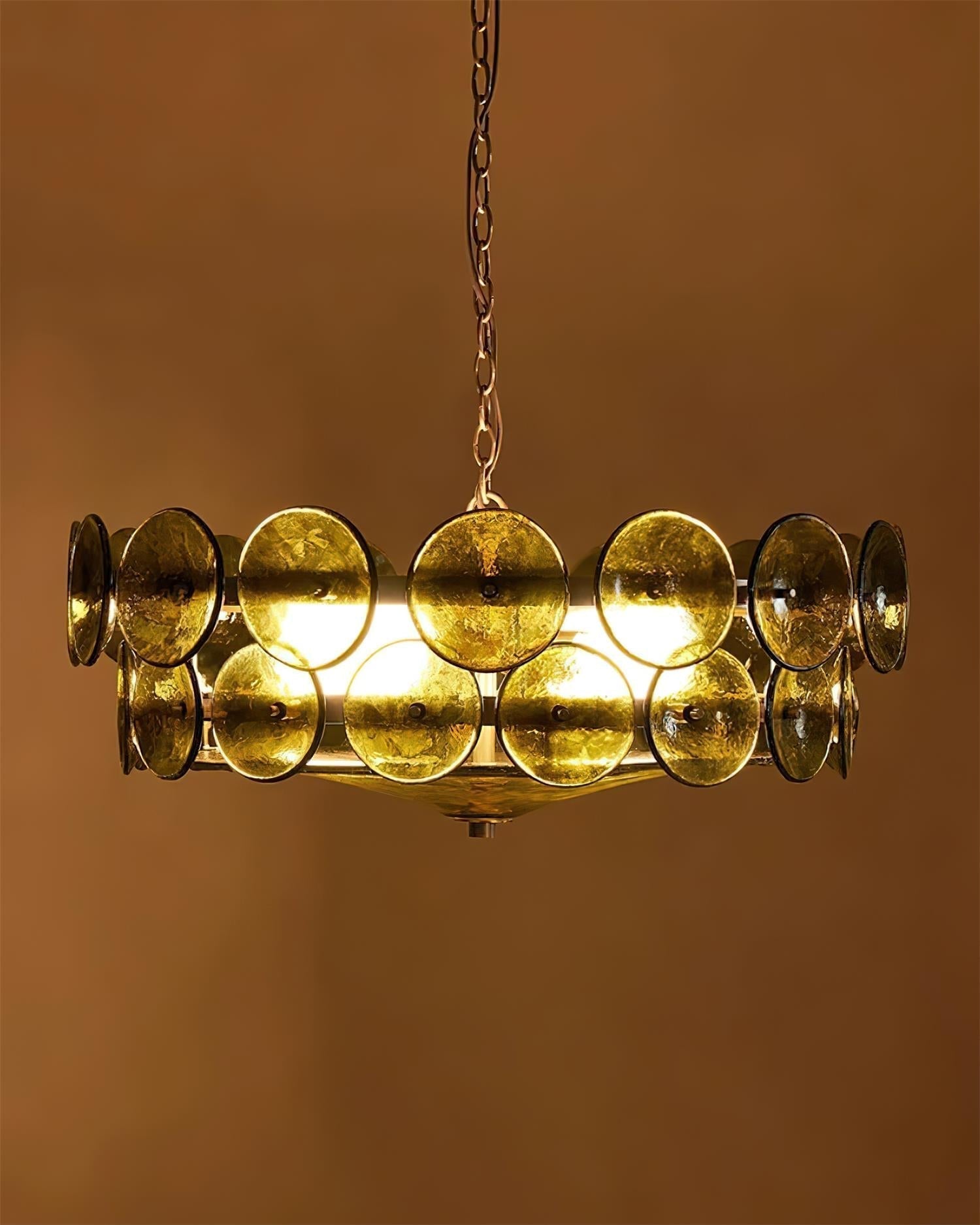 Ventilo Amber Glass Chandelier - product image 13