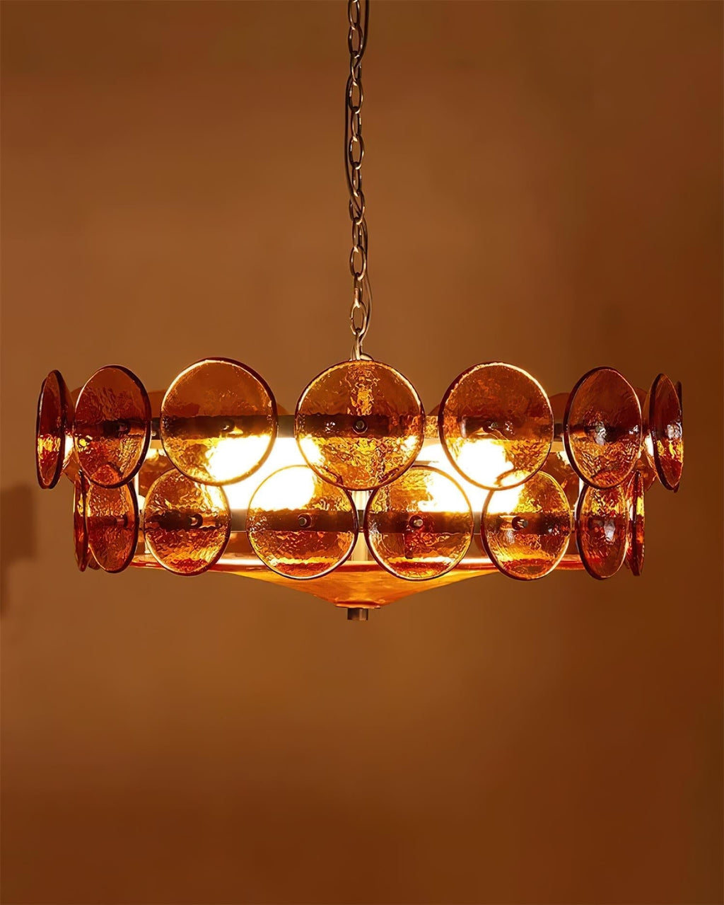 Ventilo Amber Glass Chandelier - product image 14