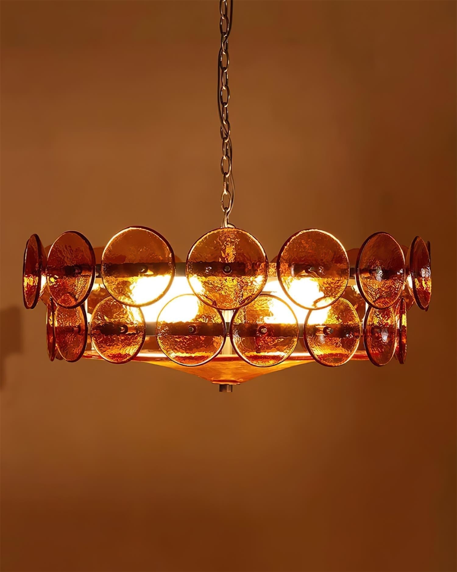 Ventilo Amber Glass Chandelier - product image 14