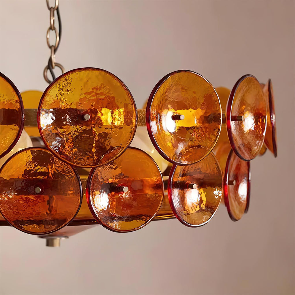Ventilo Amber Glass Chandelier - product image 15