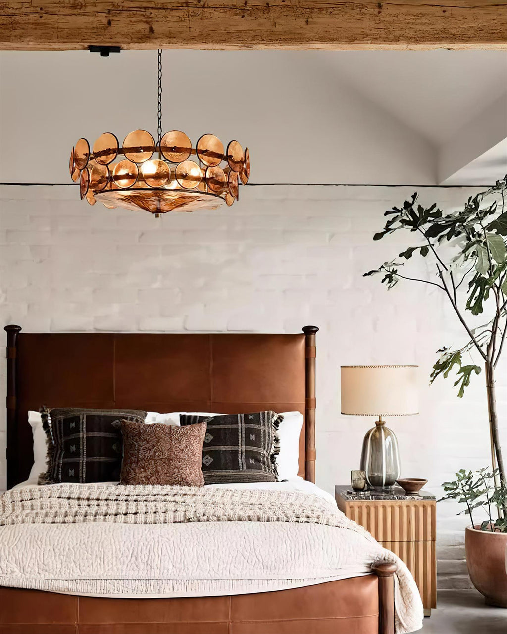 Ventilo Amber Glass Chandelier - product image 23