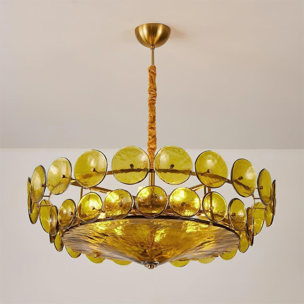 Ventilo Amber Glass Chandelier - product image 21