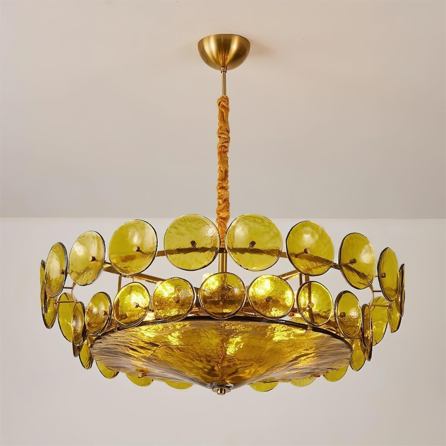 Ventilo Amber Glass Chandelier - product image 21