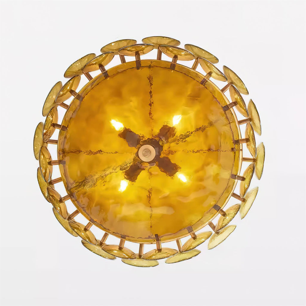 Ventilo Amber Glass Chandelier - product image 2
