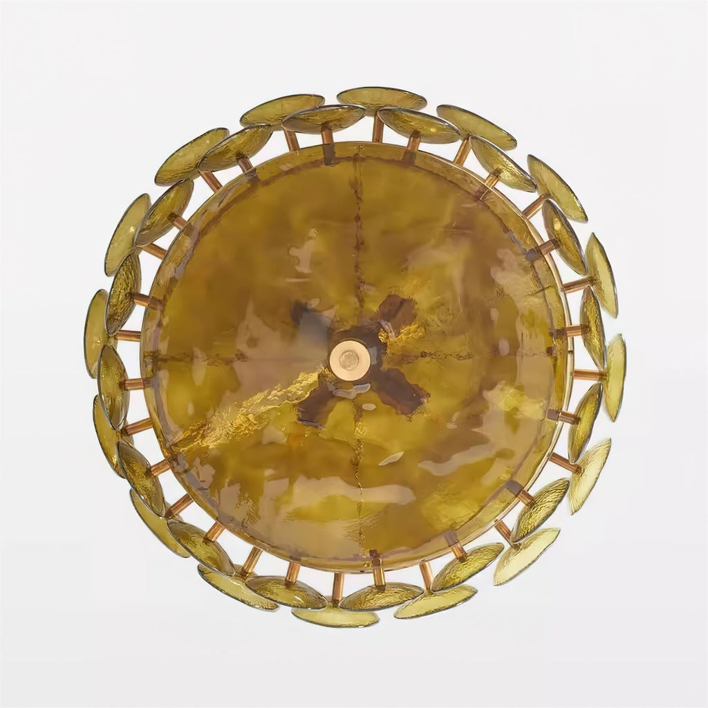 Ventilo Amber Glass Chandelier - product image 4