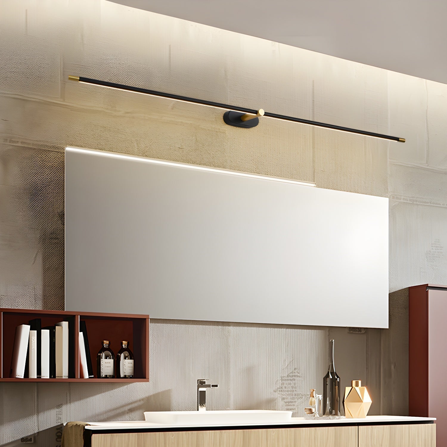 Flano Minimalist Linear Rechargeable Wall Lamp - product image 2