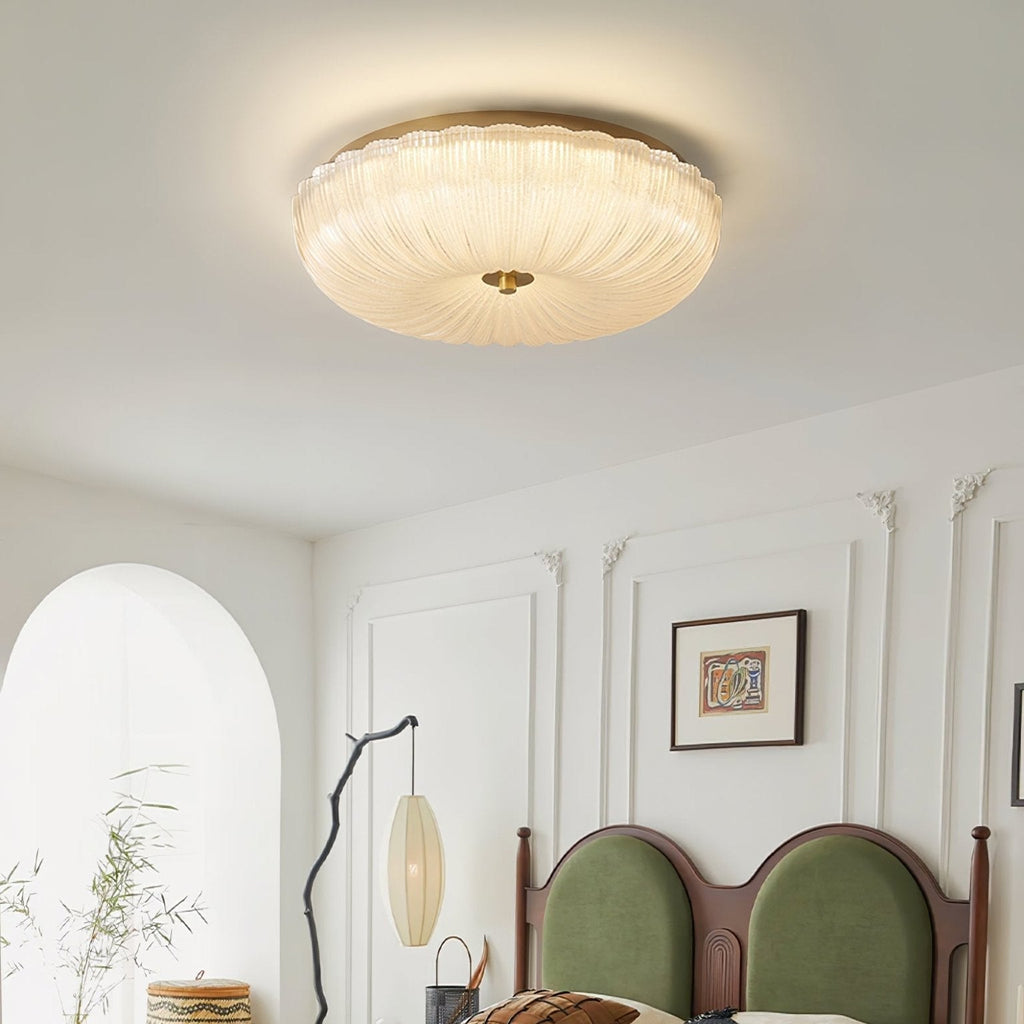 Halo Ceiling Light Ripple Glass - product image 5