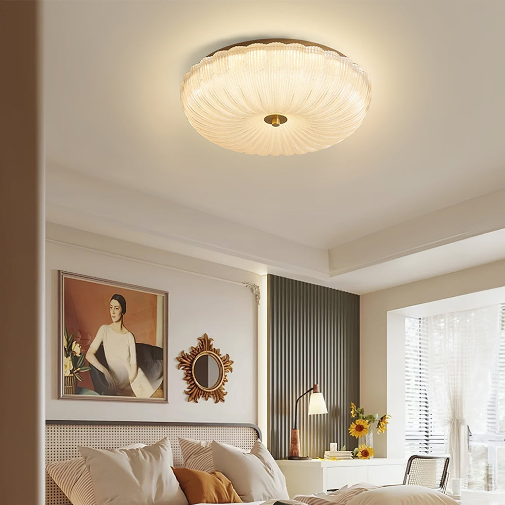 Halo Ceiling Light Ripple Glass - product image 9