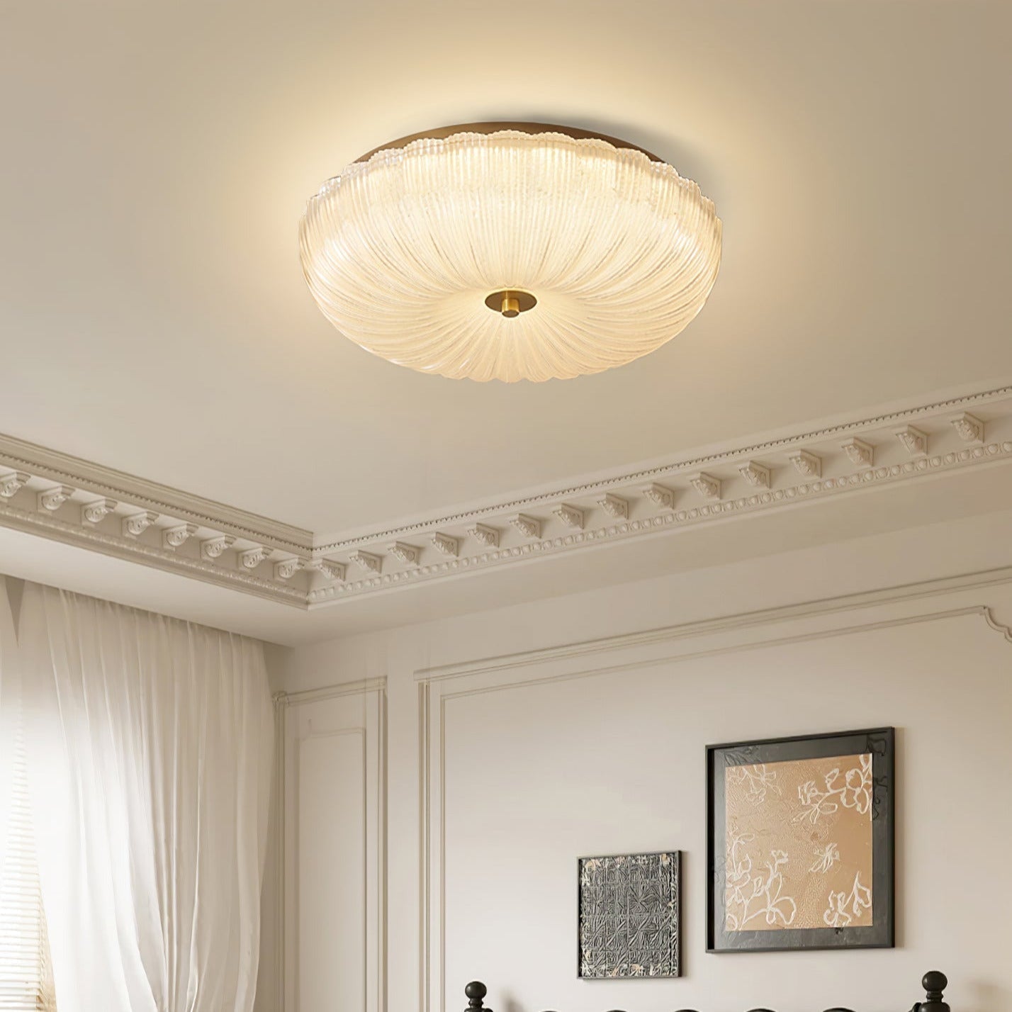 Halo Ceiling Light Ripple Glass - product image 17